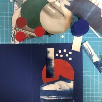 Arbeit an Collage